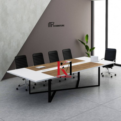 Table de réunion semi métallique RéfA0352