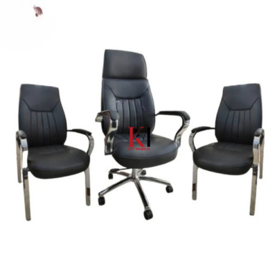Ensemble Fauteuil VEINE NOIR Réf A0936