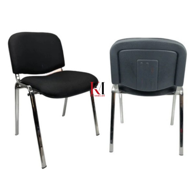 Chaise ISO Chromé en tissu avec coque Réf.B0131