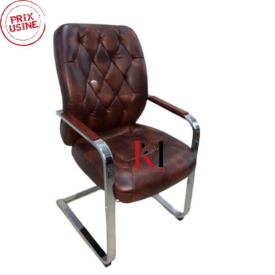 Fauteuil Visiteur MARRON Réf. A0809