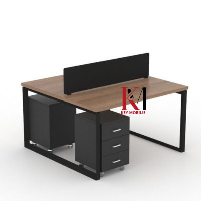 Margueritte semi métallique 2 places sans caisson Réf A0307