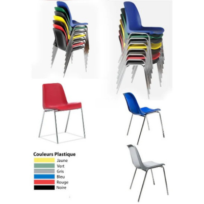 Chaise Monocoque pour salle d’attente Réf A0822