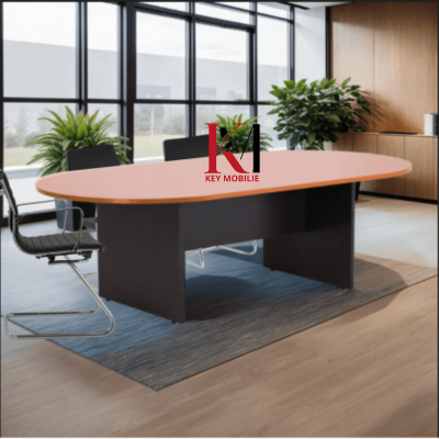 Table de réunion ovale en bois Réf.A0344