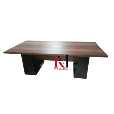 Table de réunion rectangulaire en bois Ref A0348
