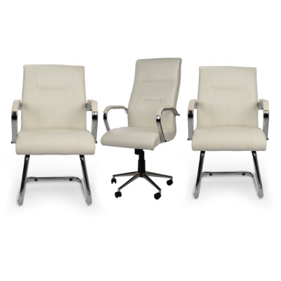 Ensemble de Fauteuil TONINO   en similicuir Réf A0925