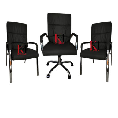 Ensemble Fauteuil  ERGONOMIQUE NOIR   Réf A0943