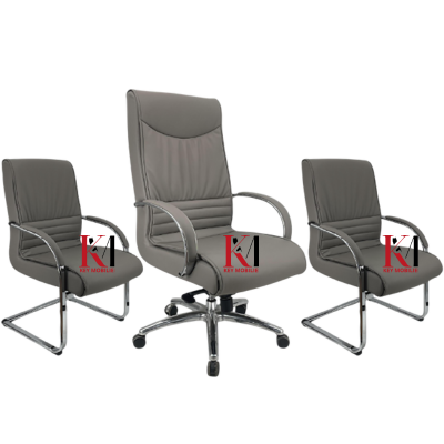 Ensemble Fauteuil MONI Gris Réf A0108