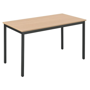 Table Scolaire biplace tub carré A0007