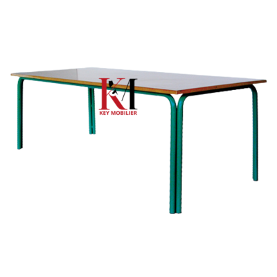 Table modulaire à piétement jumelé A0142