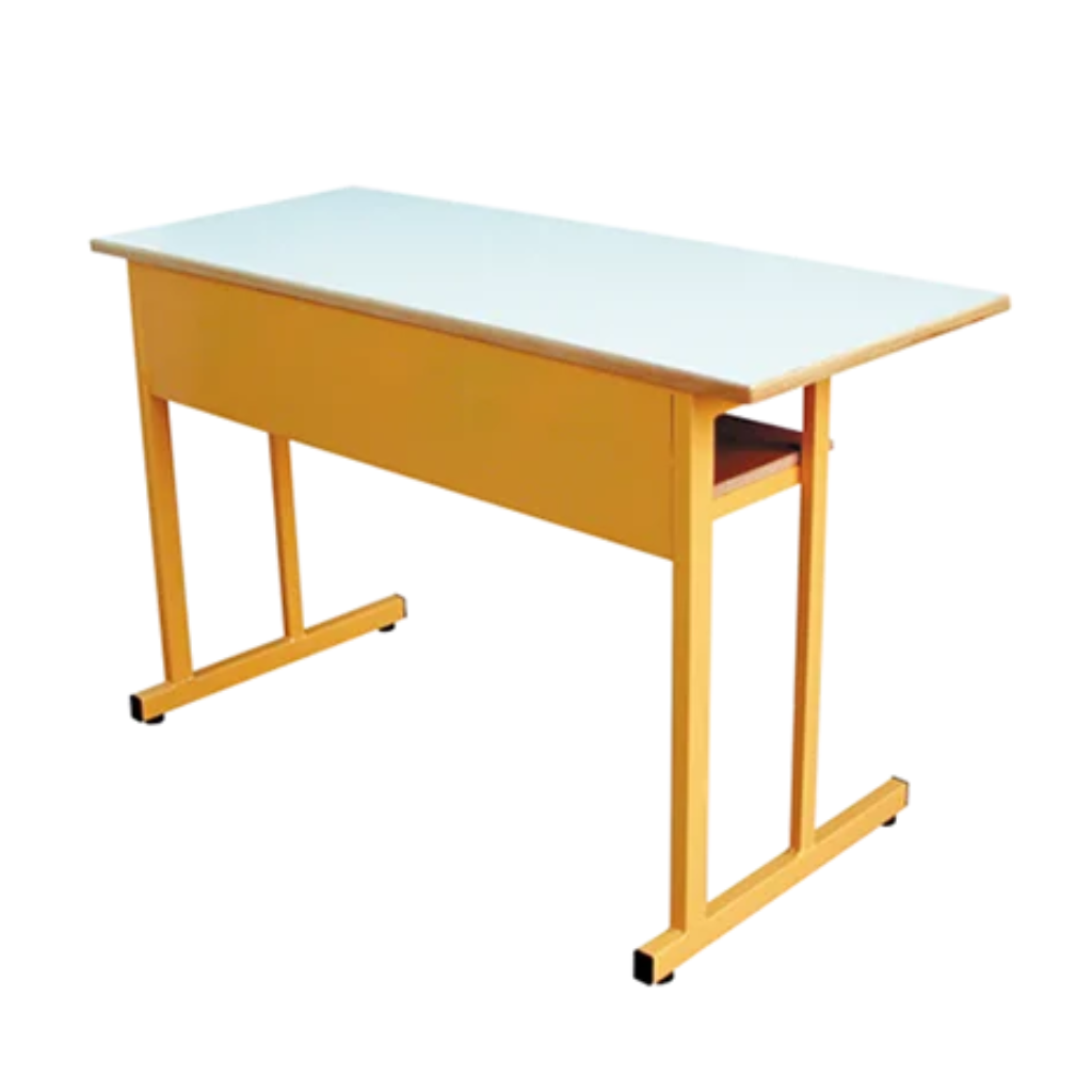 Table Scolaire Individuelle Avec Casier En Bois Réf A0028